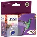 Original Epson Light Magenta Ink Cartridge 6.5ml T0806 - Free UK Delivery